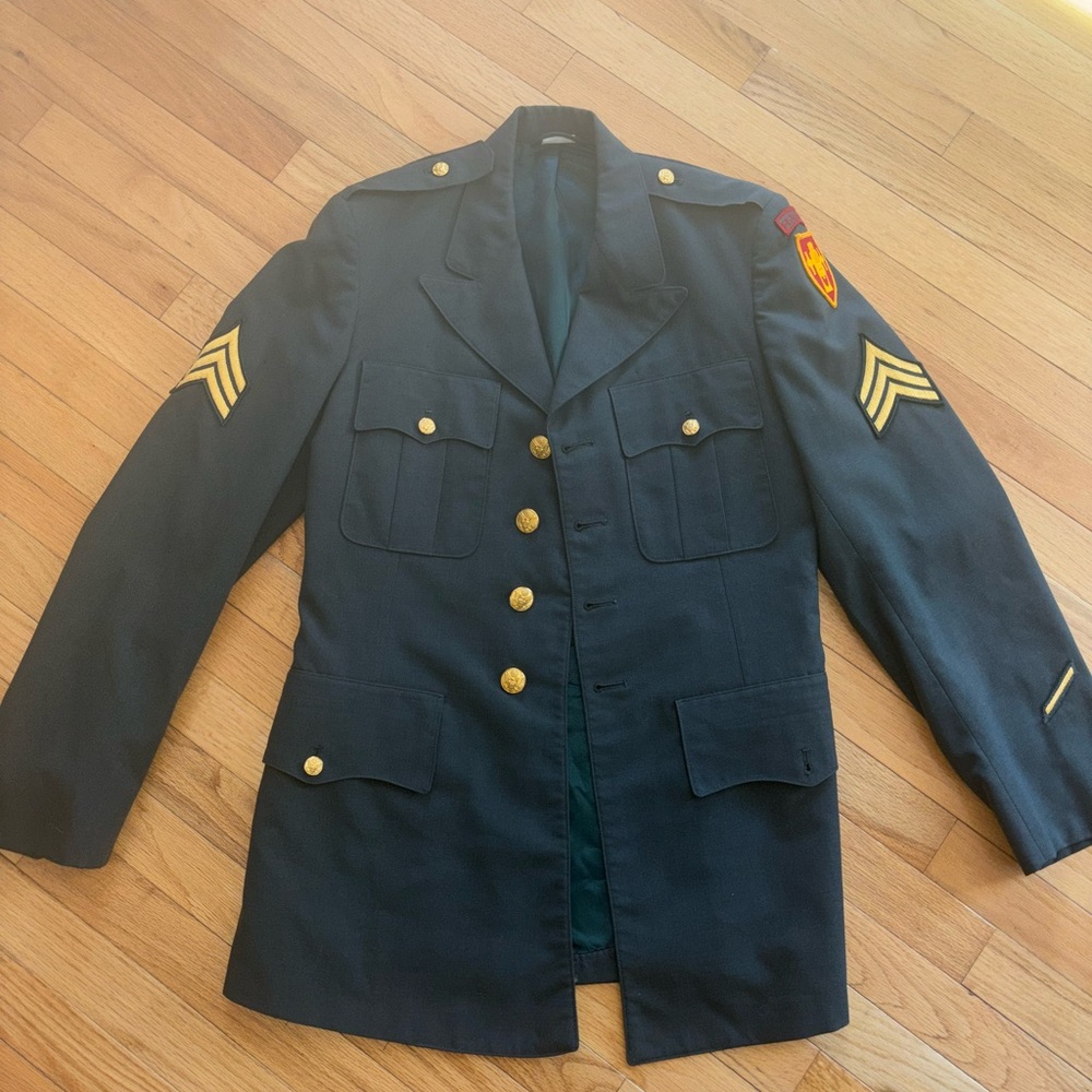 Green Army Jacket Costume
